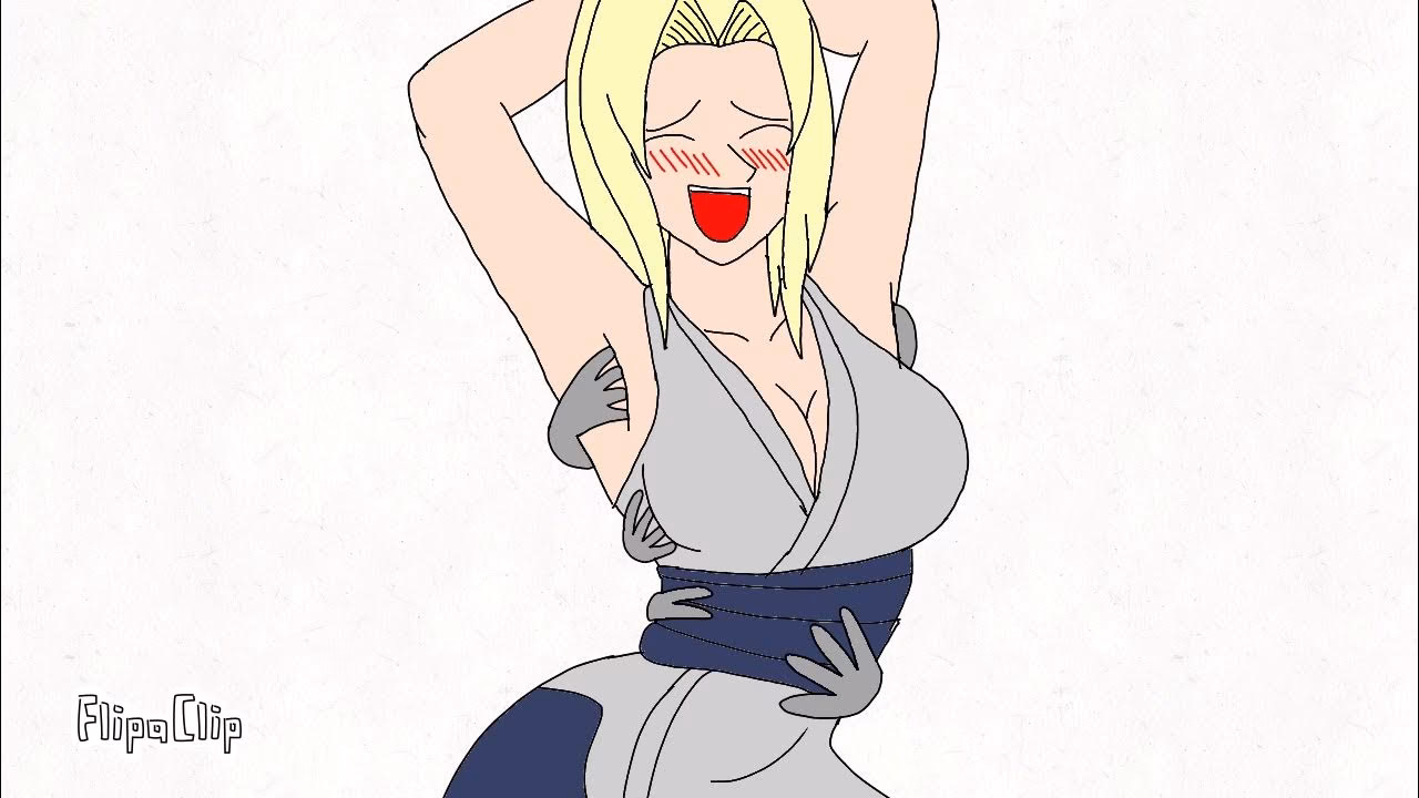 Does Tsunade get tickled by Naruto?