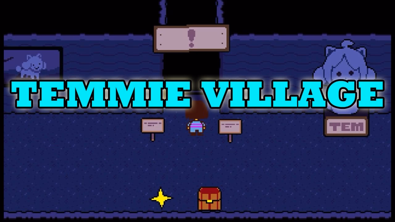 ¿Qué se puede hacer en la tienda de Temmie?