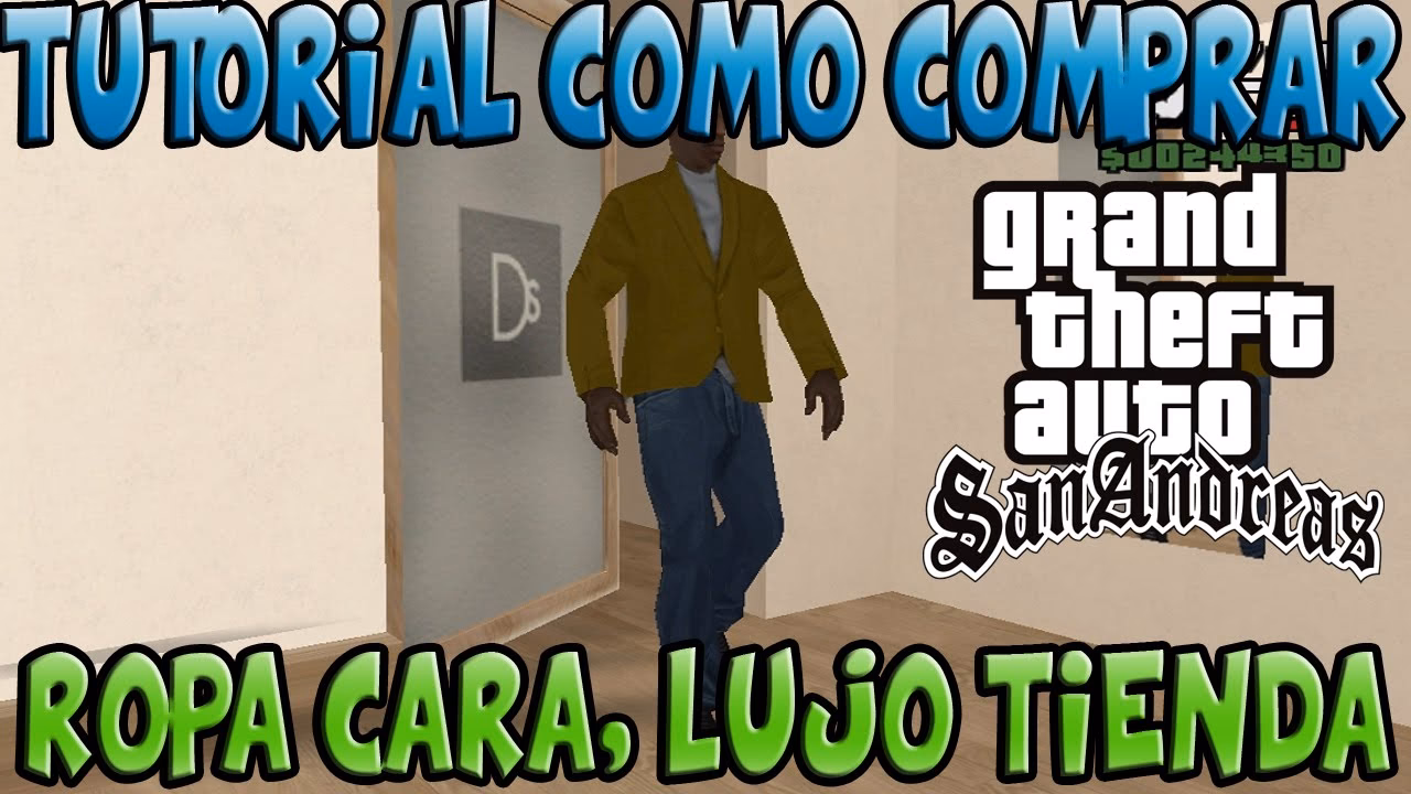 ¿Dónde comprar prendas de vestir GTA San Andreas?