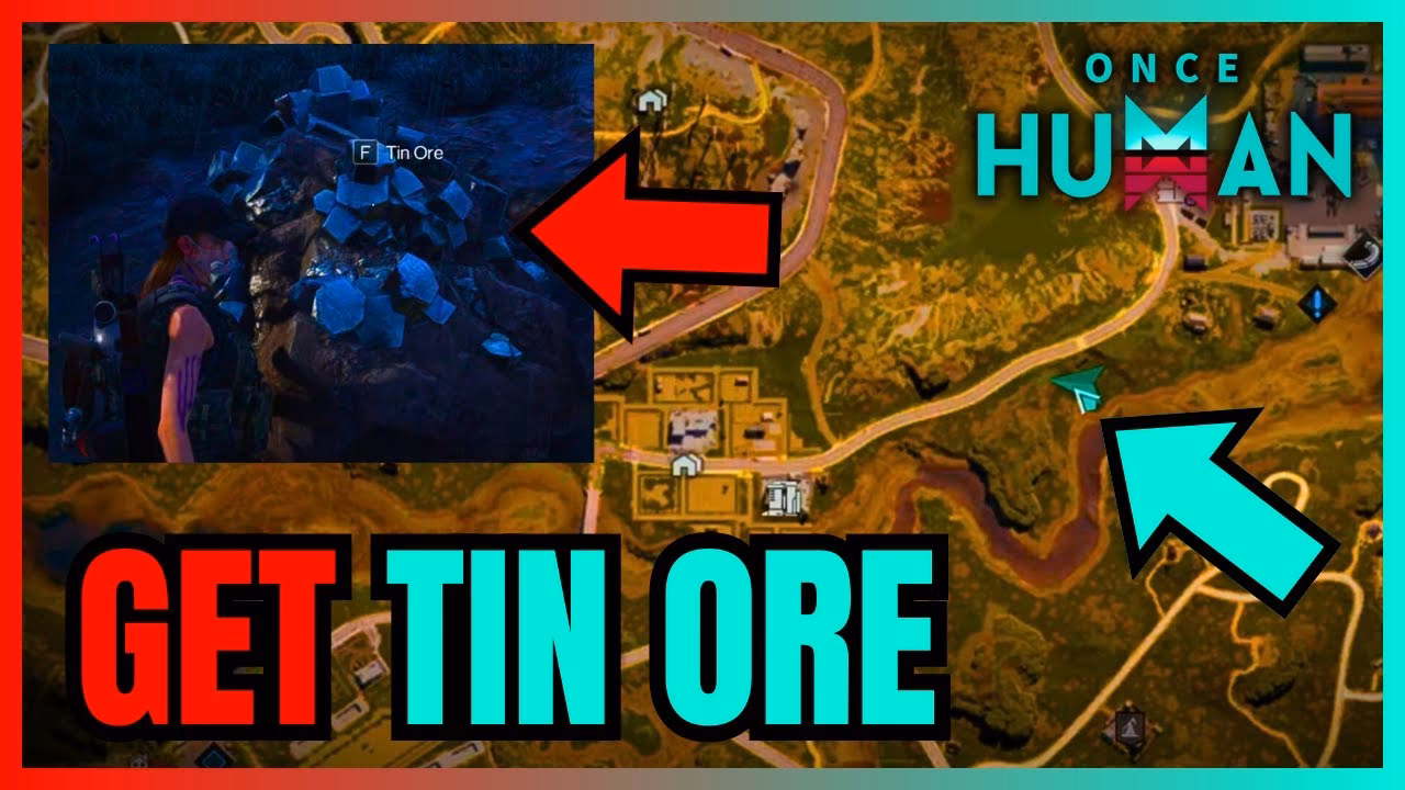 Where can I find tin ore?
