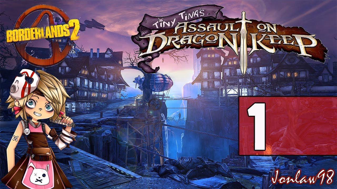 How many missions are in Tiny Tina's assault on Dragon Keep DLC?