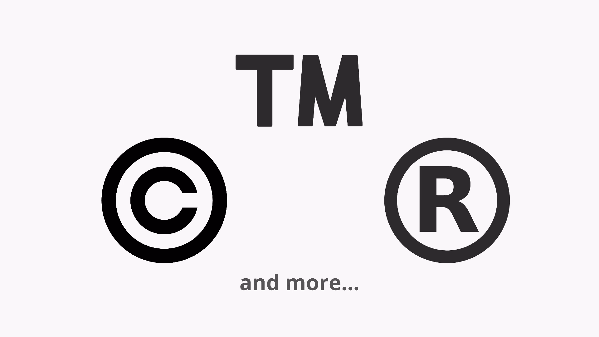 When should I use a TM symbol?