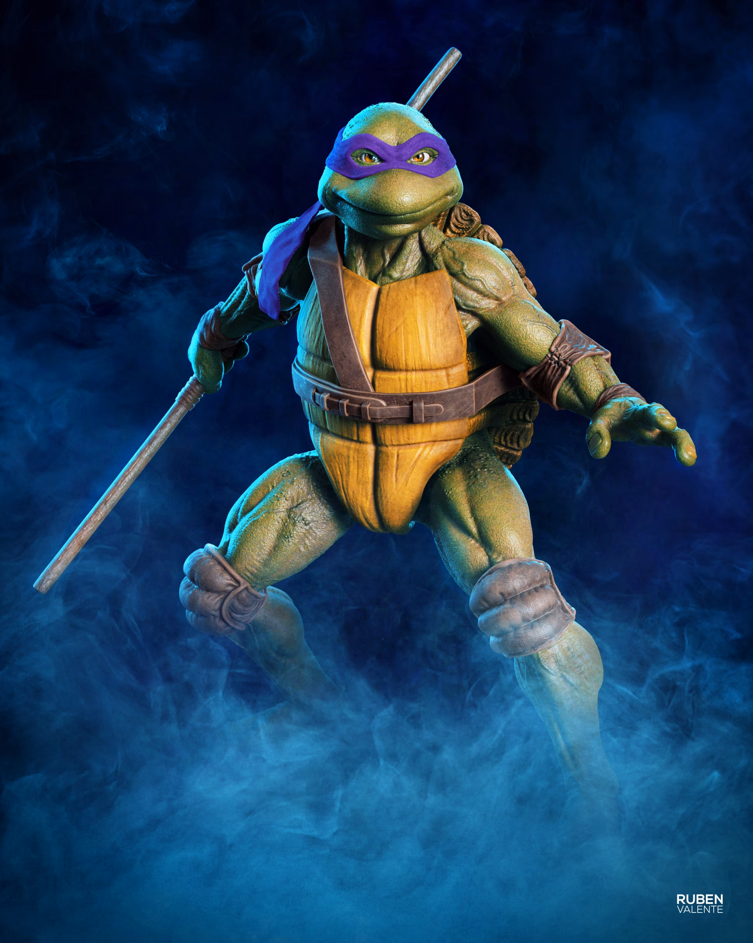 How to make a wallpaper for Teenage Mutant Ninja Turtles?
