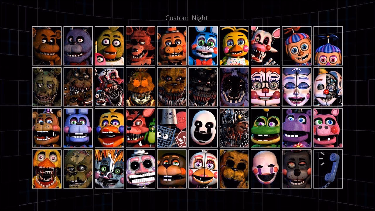 ¿Cómo se llaman los 5 niños de FNaF?