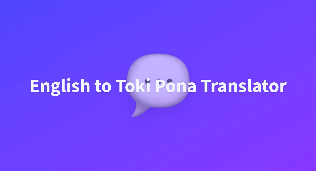 How do I translate text between English & Toki Pona?