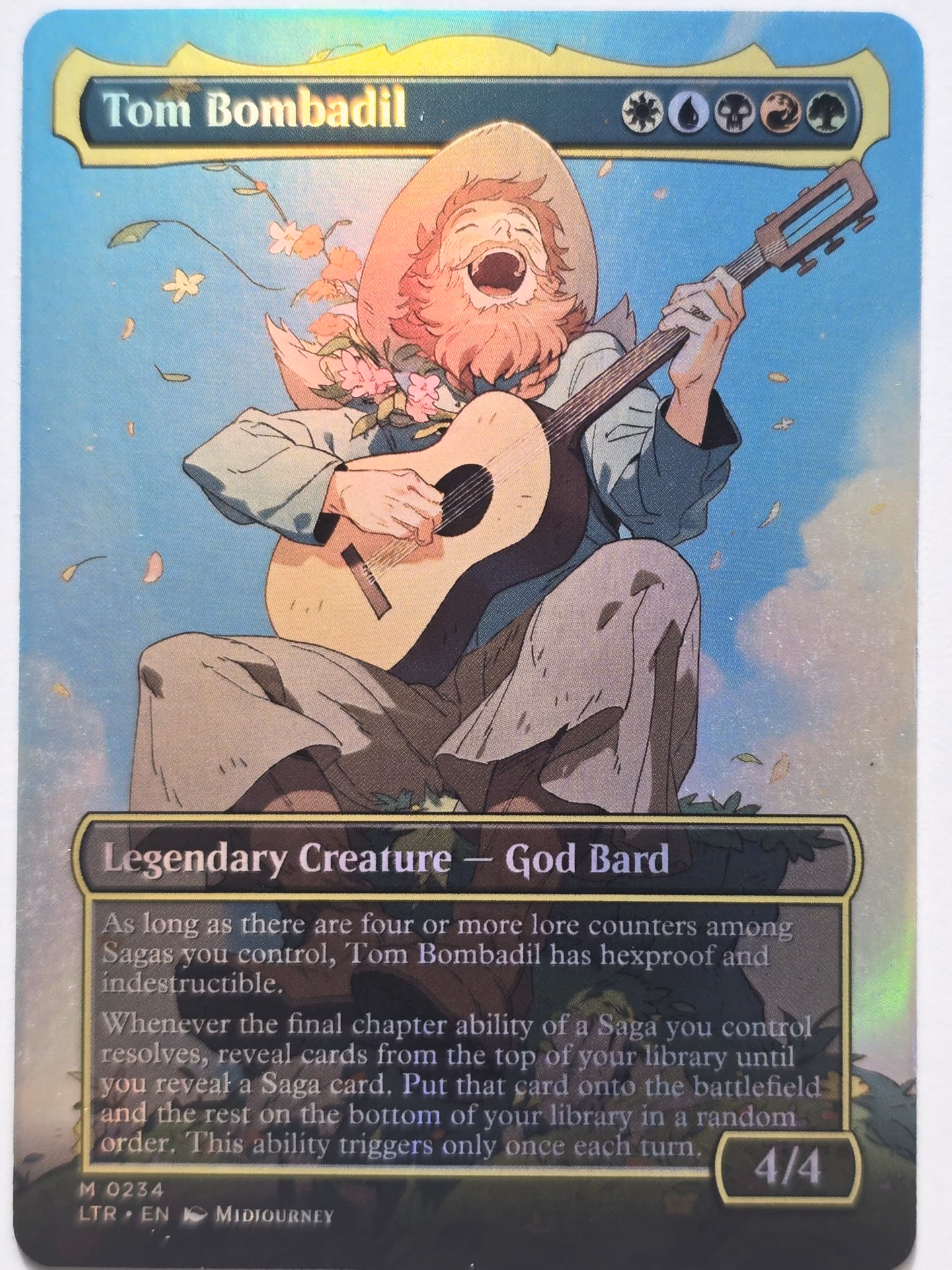 Is Tom Bombadil a saga card?