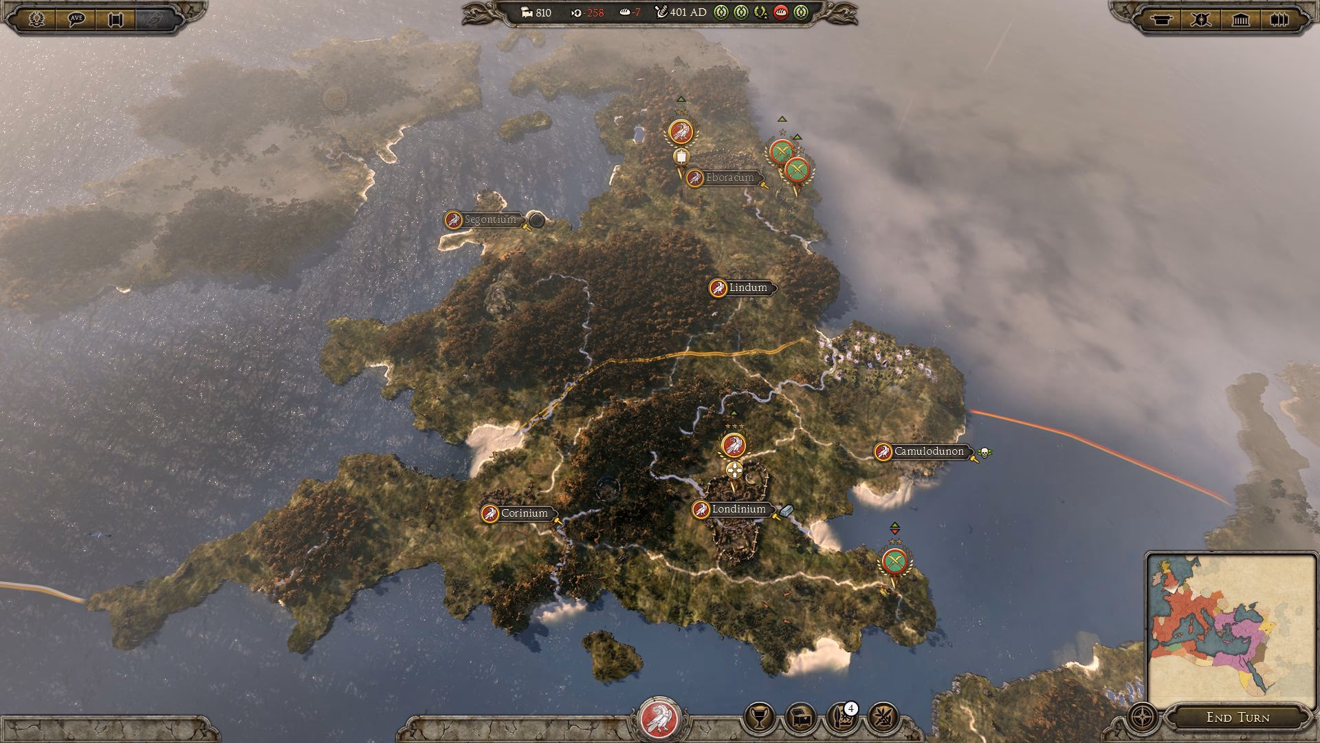 Where does Total War Attila take place?