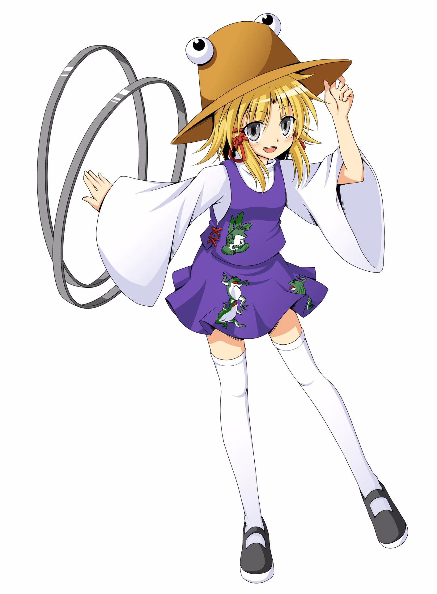 What does Touhou wear?