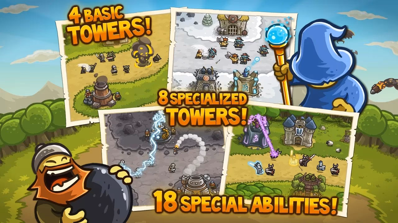 Is Kingdom Rush a tower defense game?