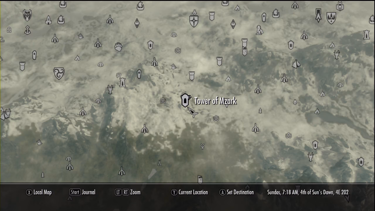 How do I get to the Tower of mzark?