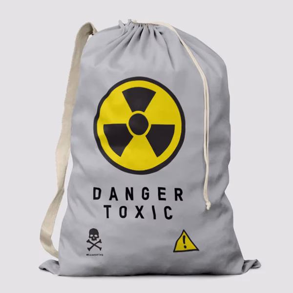 What fabric does toxic bags use?