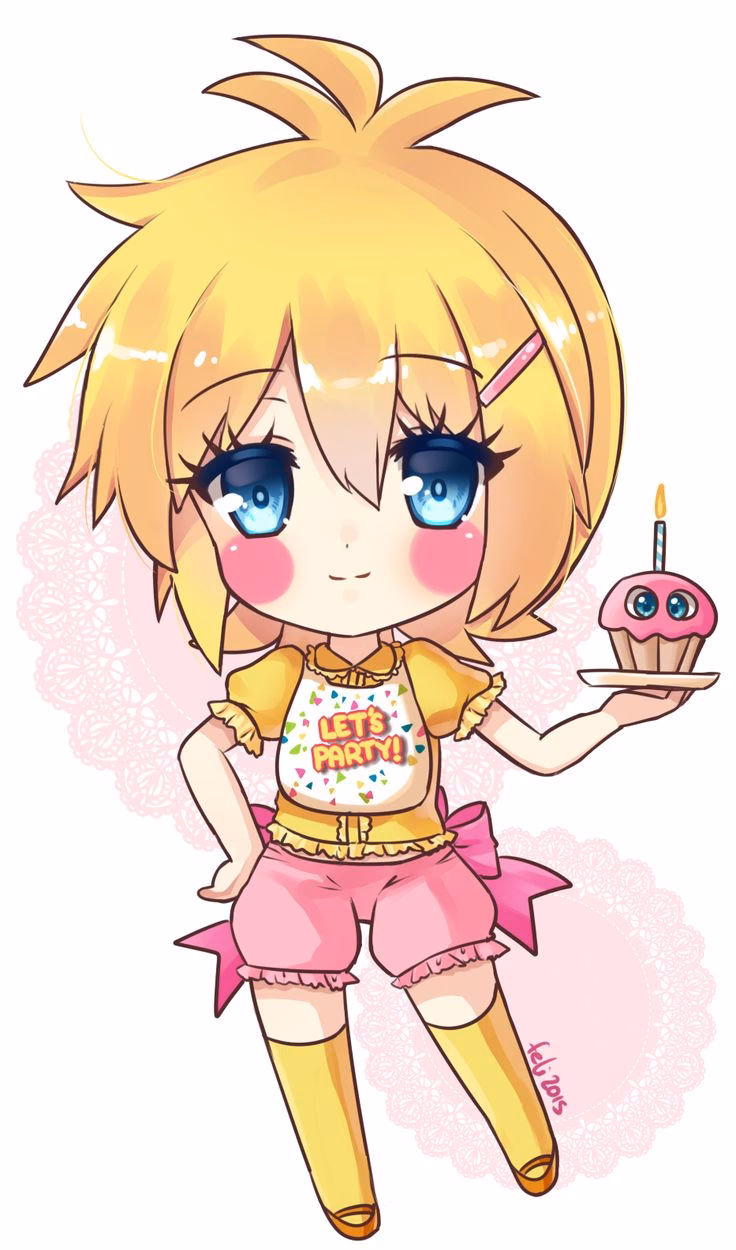 How many Toy Chica anime images are there?