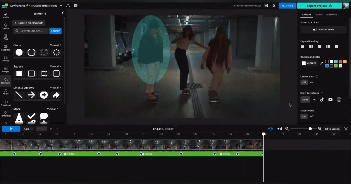 What is motion tracking and how can it be used?