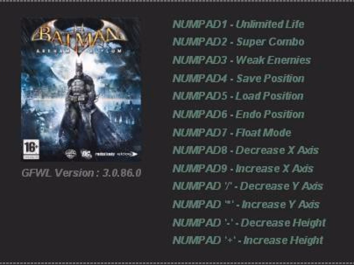 Do I need to reinstall Batman Arkham Asylum?