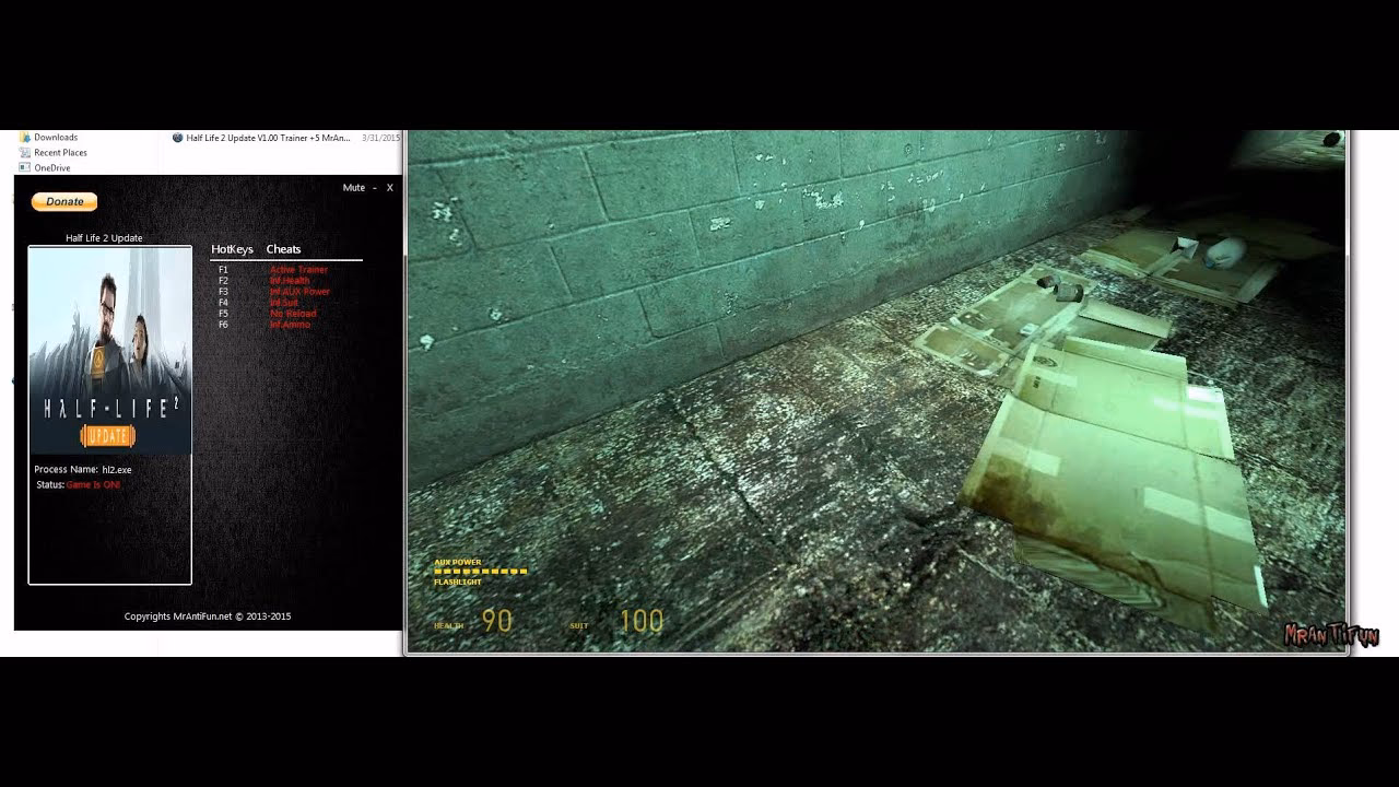 Does half-life support MMOD?