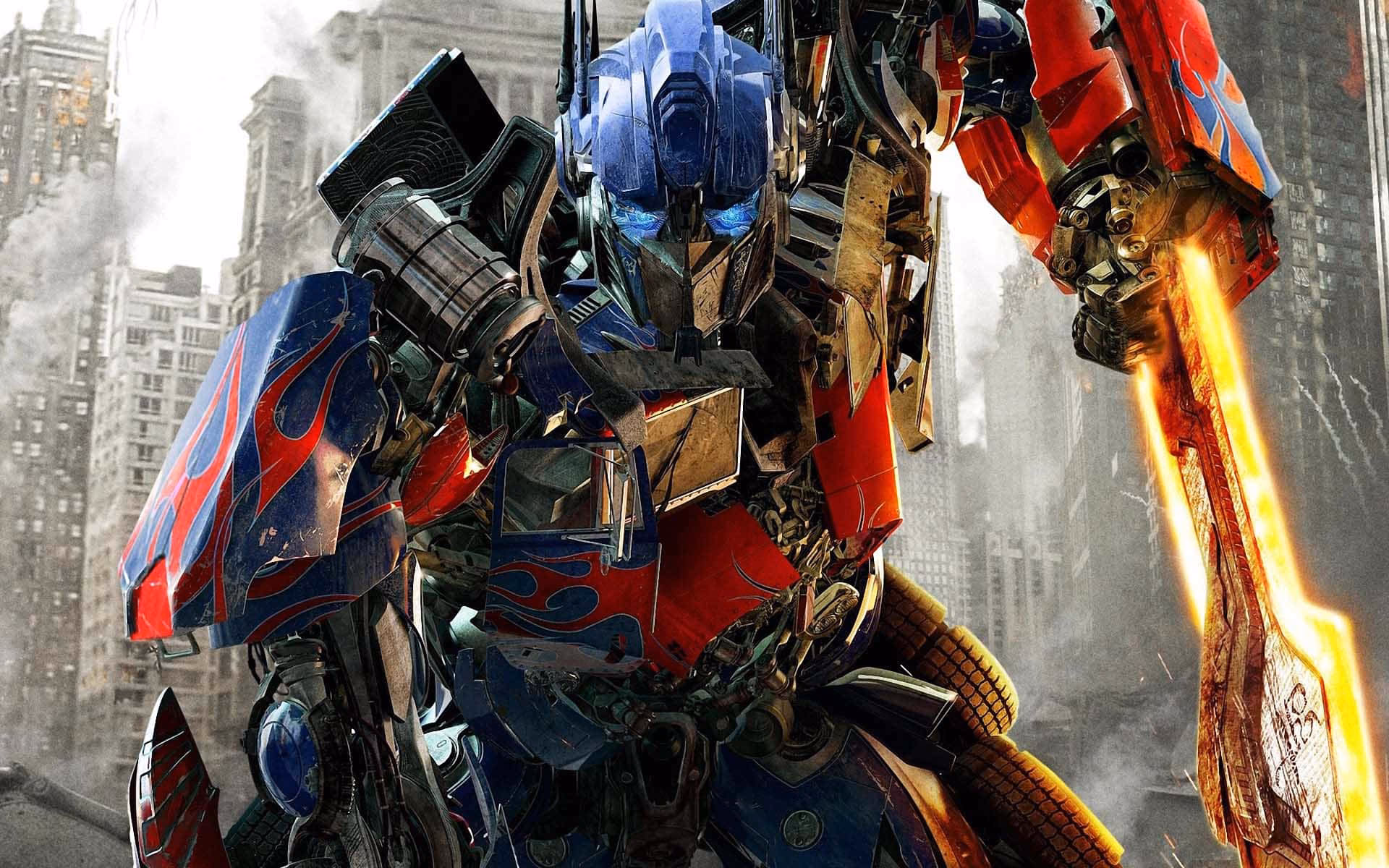 How to set Optimus Prime wallpaper?