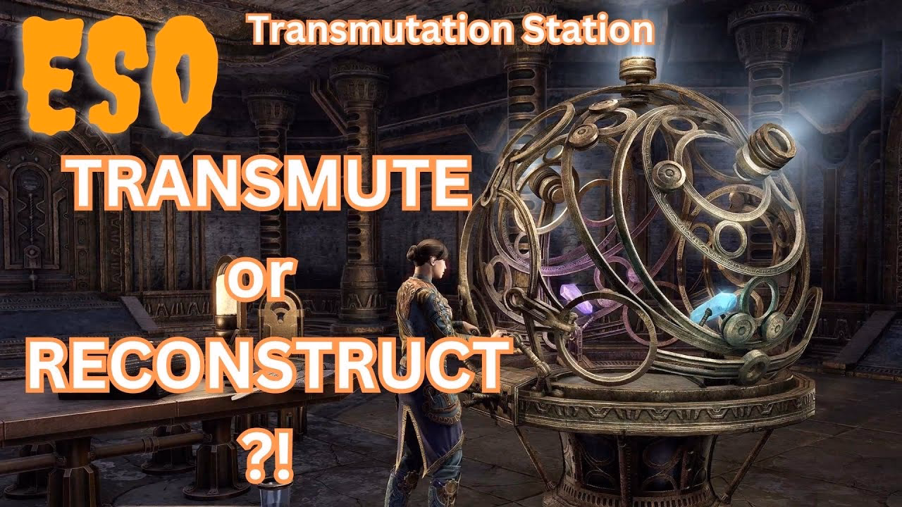 What is a transmutation station in Elder Scrolls Online?