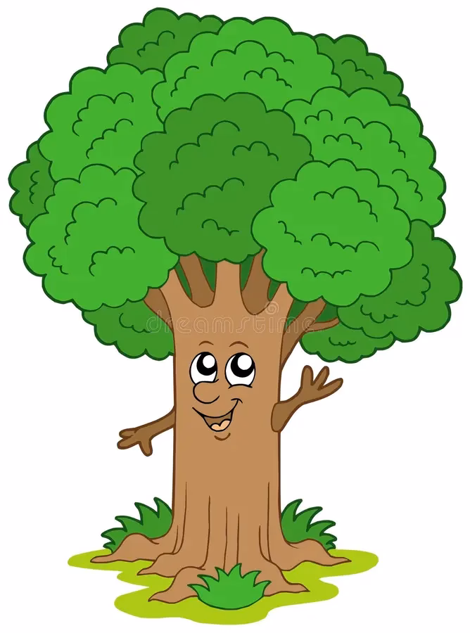 Do I need to attribute the tree cartoon images?