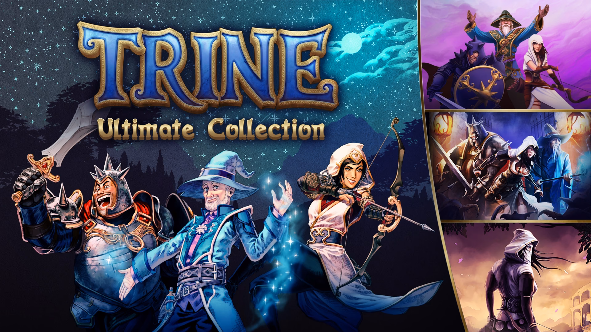 ¿Cuáles son los títulos de la saga de Trine?