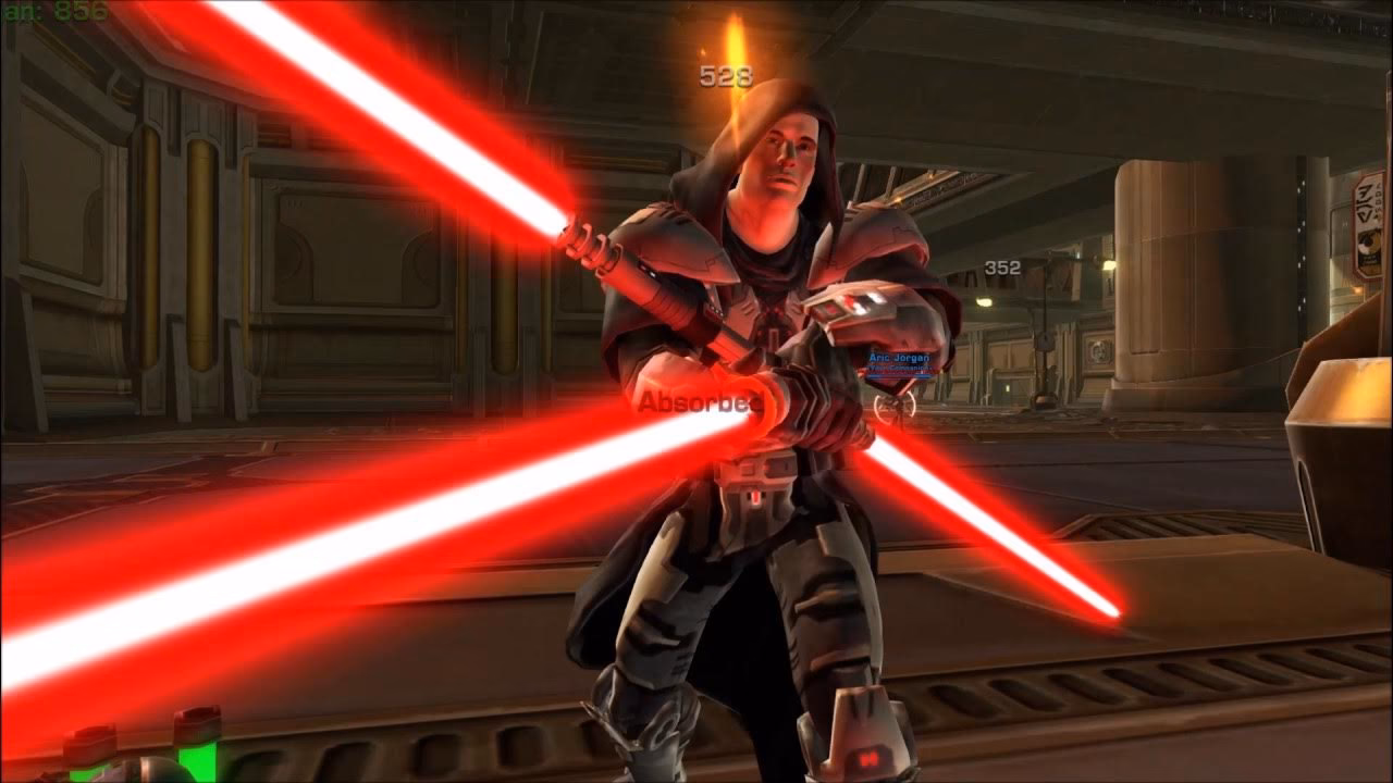 How many blades does a crossguard lightsaber have?