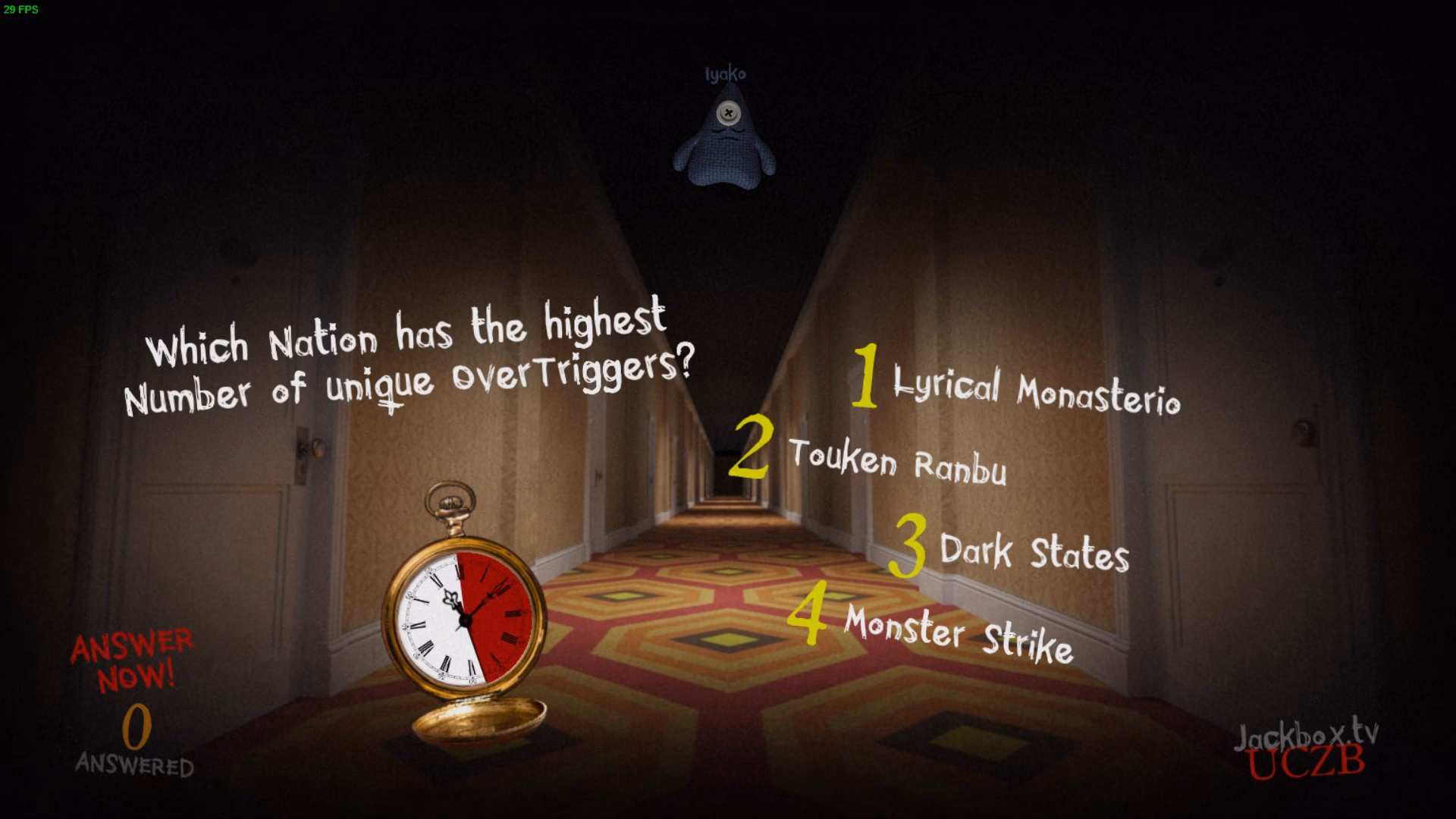 How do I create a cheat sheet for trivia Murder Party 2?