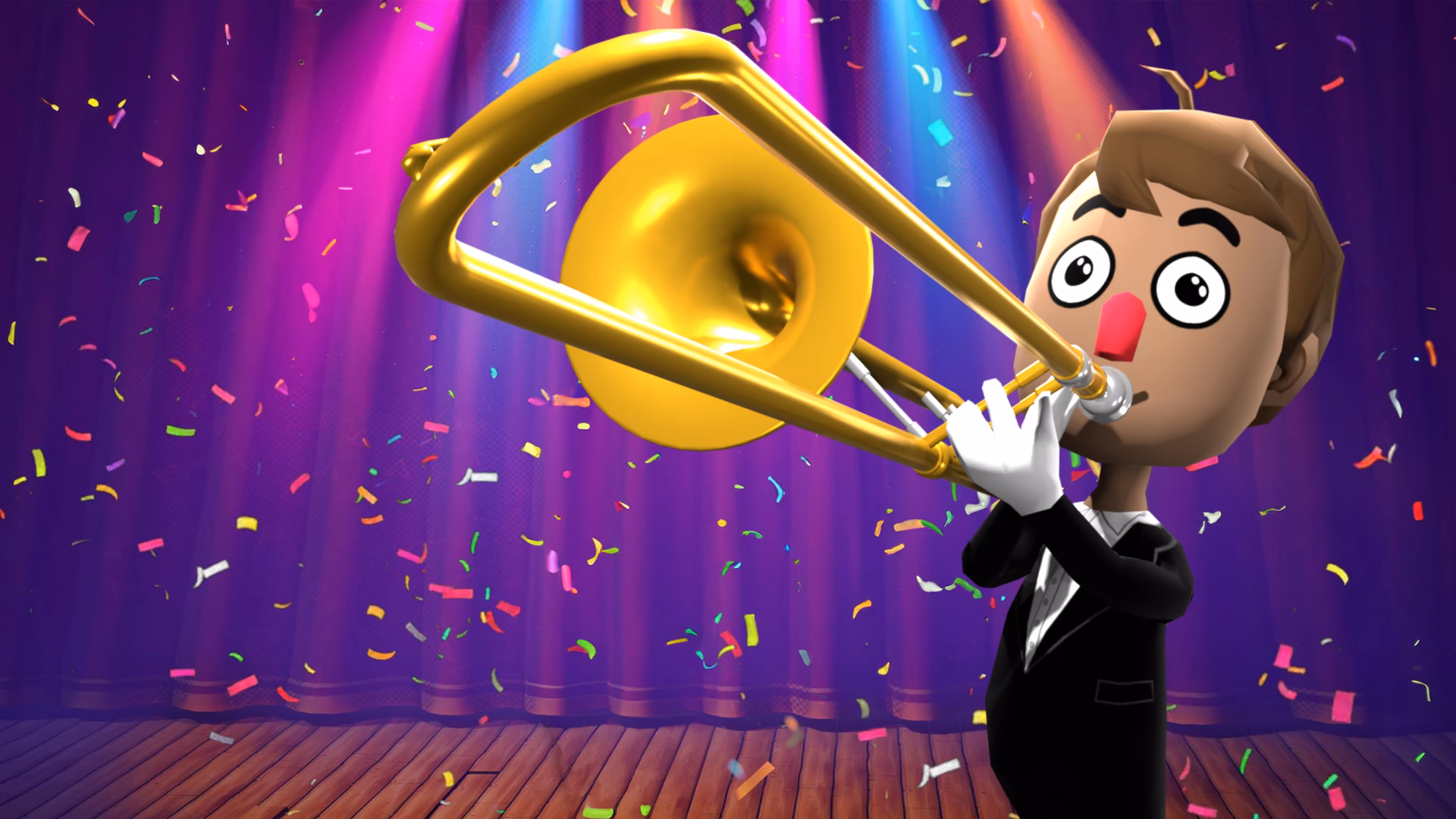Does trombone Champ use supercyan?