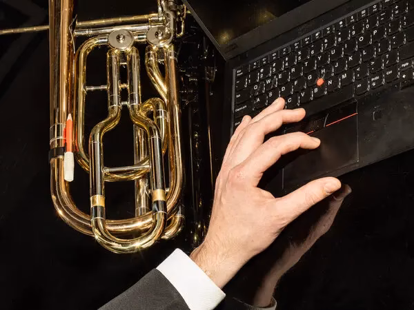What types of music can I play in Trombone Champ?