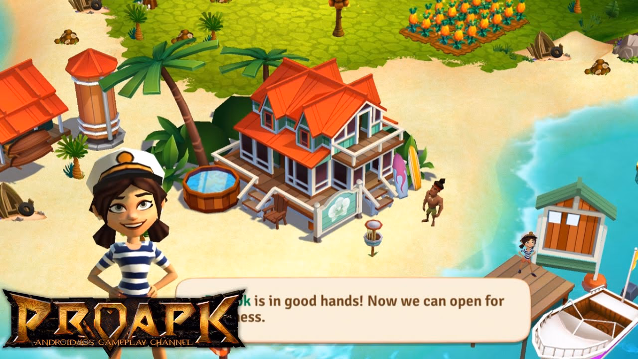What is the main goal of a tropical island adventure?
