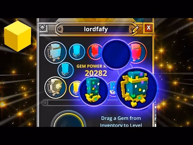 What are gems in mantle of power?