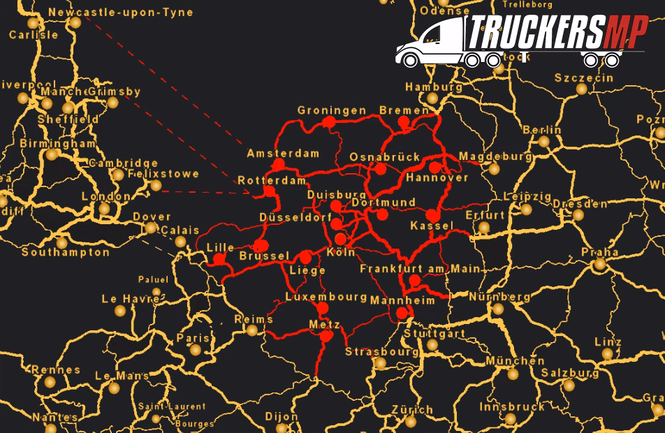 What is trucker map?