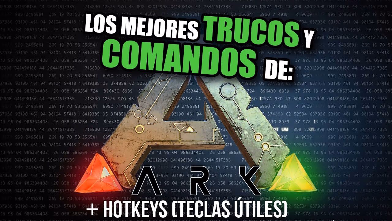 ¿Qué trucos se pueden usar en ARK: Survival Evolved?