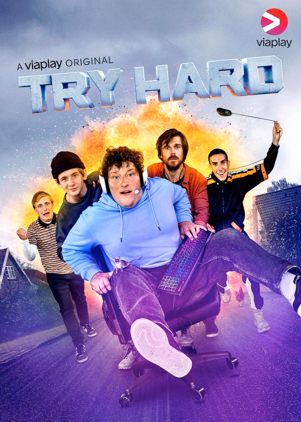 ¿Qué significa la palabra try hard?