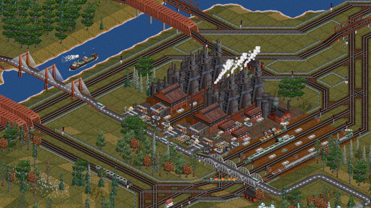 What games are based on Transport Tycoon Deluxe?