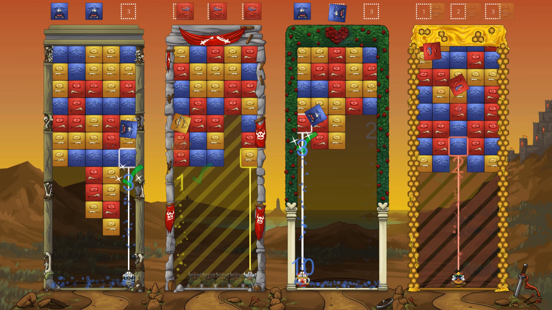 How much RAM does Tumblestone have?