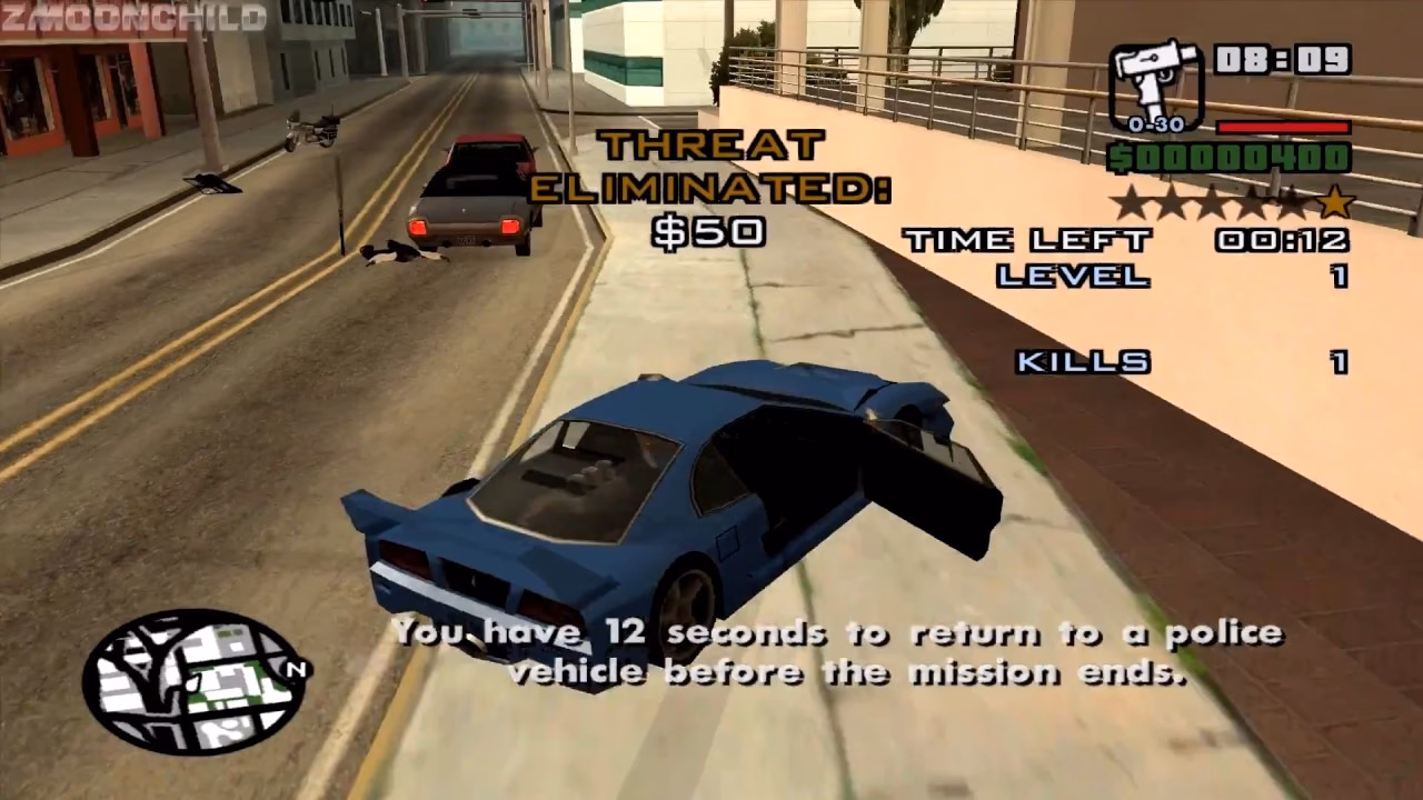 What car is in GTA San Andreas?