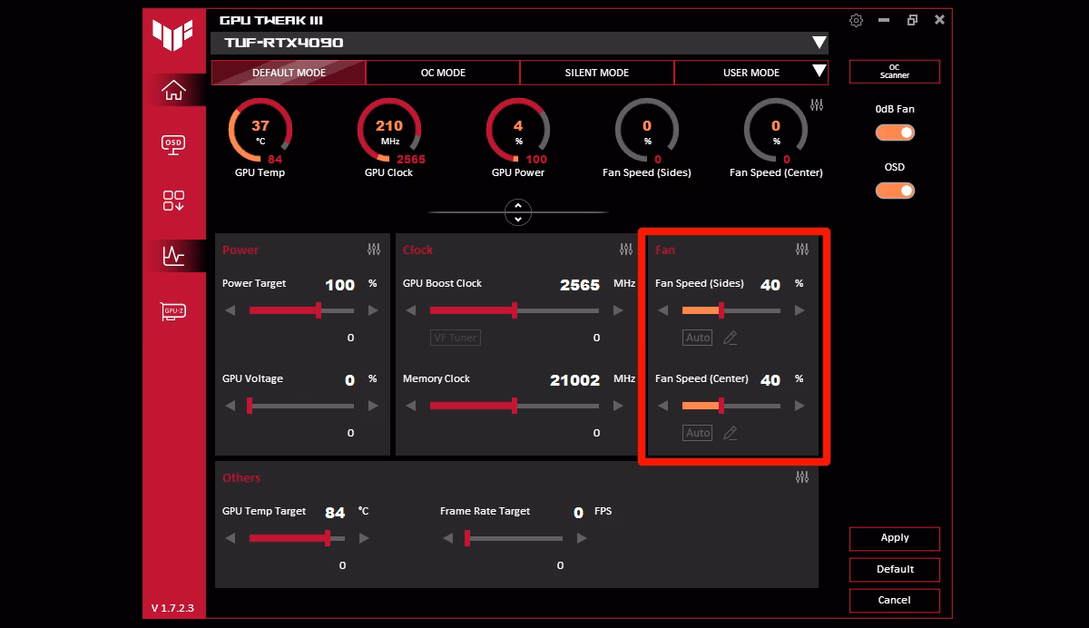 Why do GPU fans spin and stop suddenly?