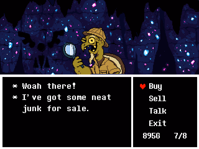 Does Gerson have a unique voice in Undertale?