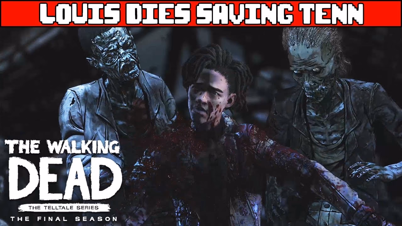 What happened to Louis Morales in 'the Walking Dead'?