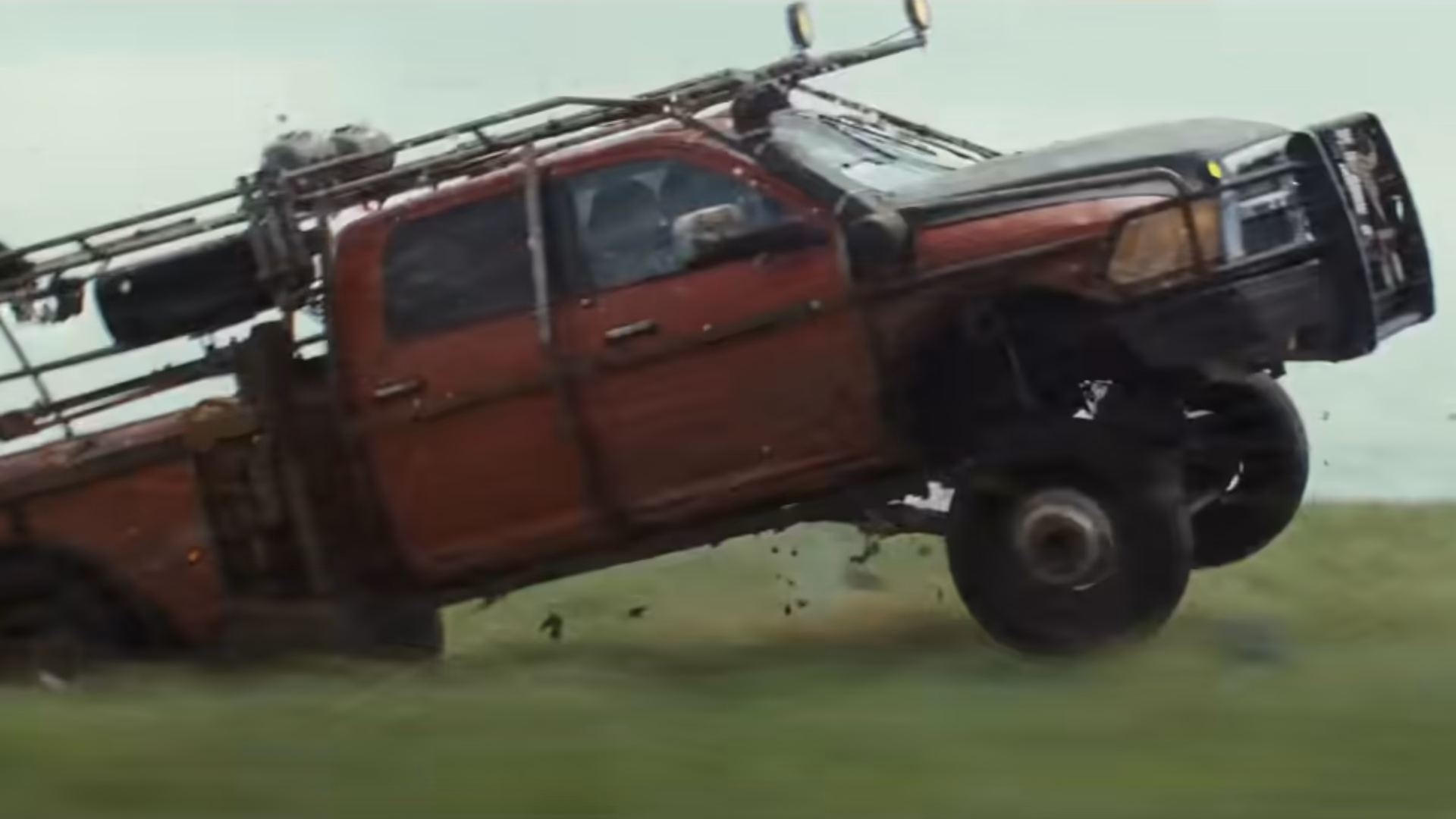 Why did twisters have a cage on their truck?