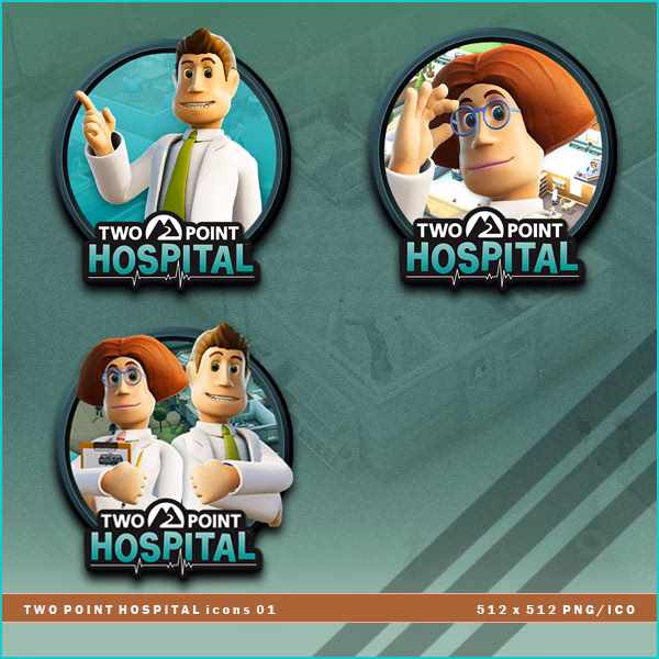 What are the icons in a hospital?