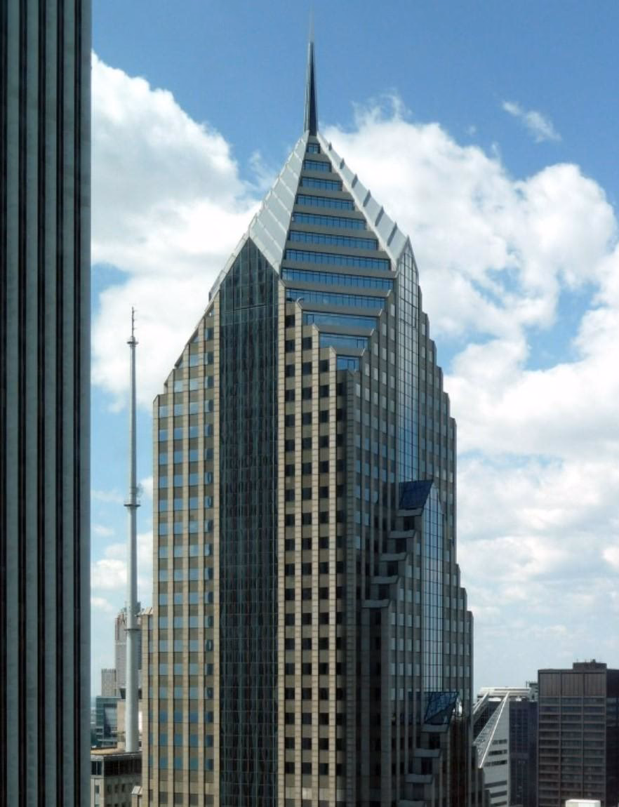 How tall is Two Prudential Plaza?