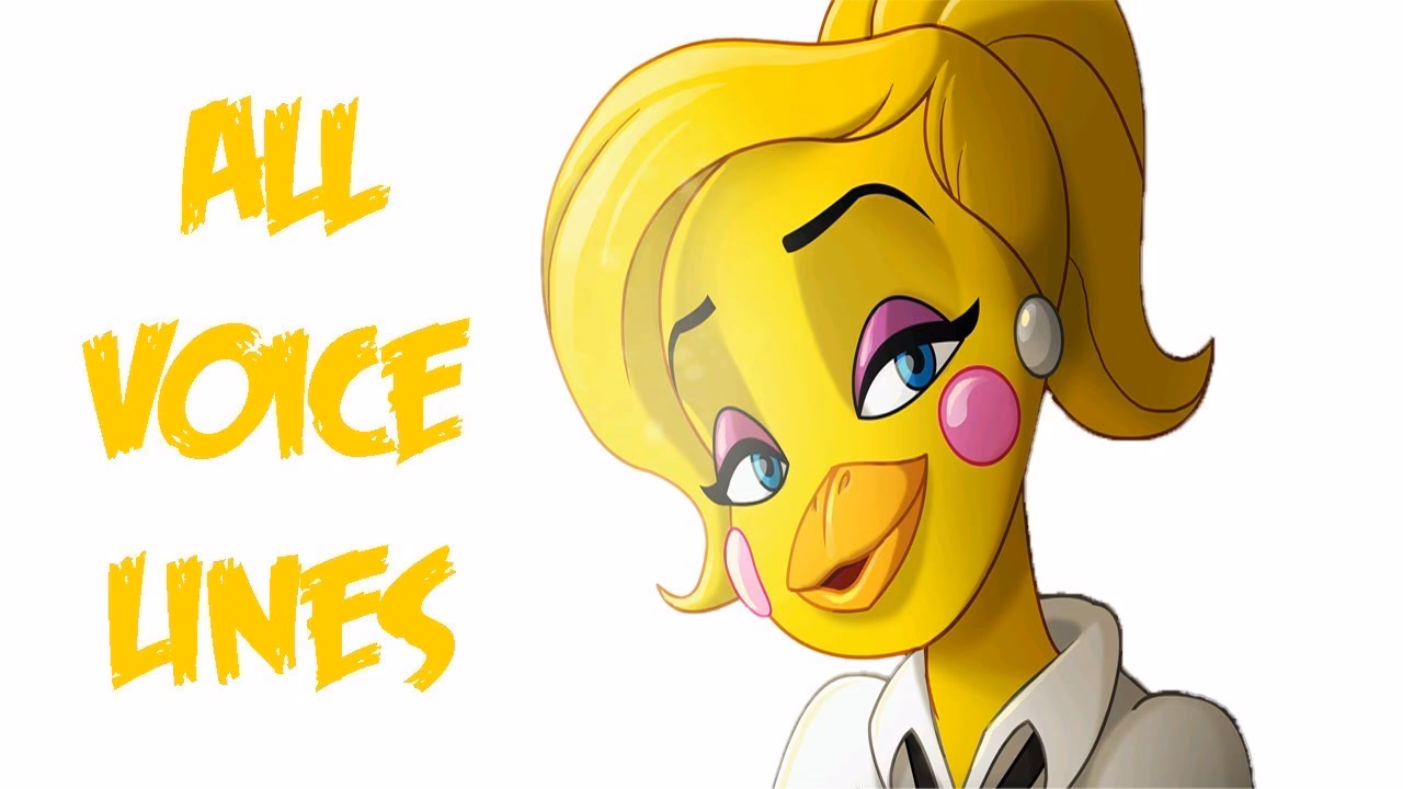 What sound does Toy Chica make when attacking the player?