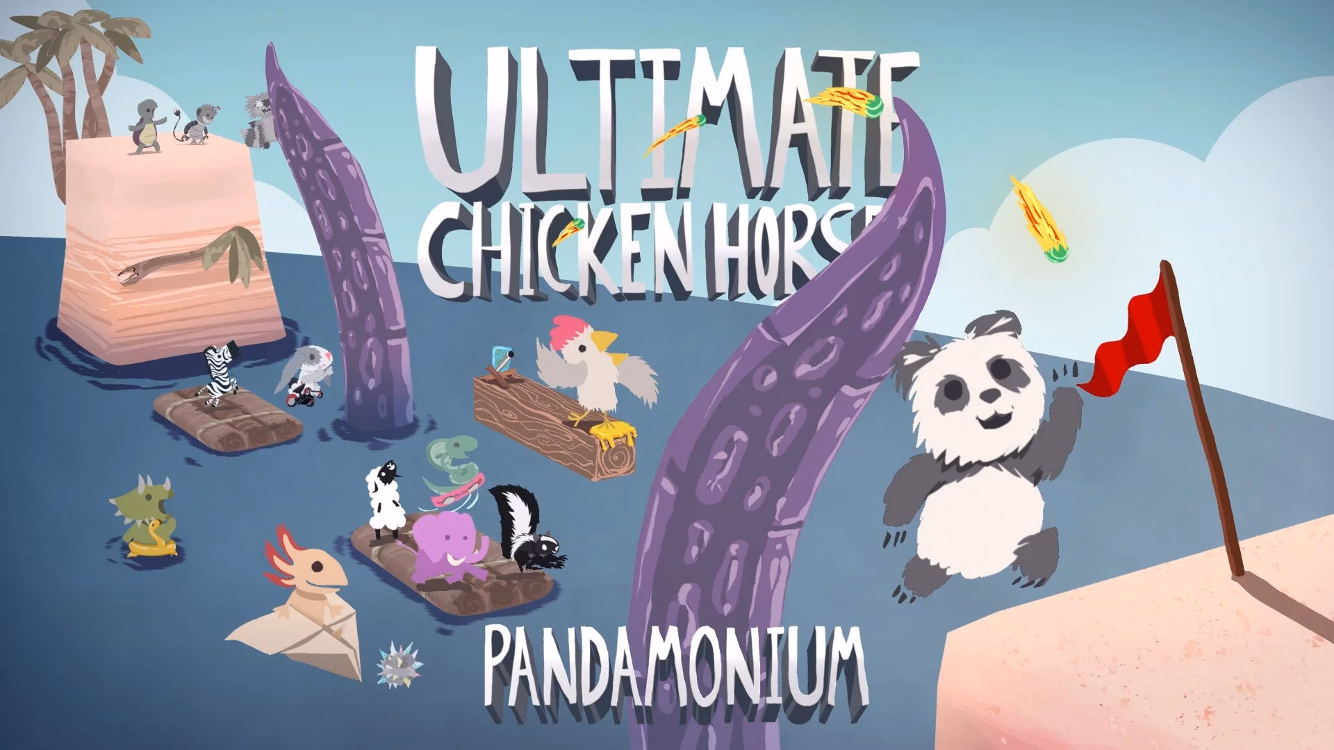 ¿Cómo fastidiar a tus amigos en Ultimate Chicken Horse?