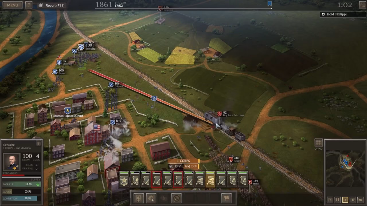 How many battles does Civil War have?