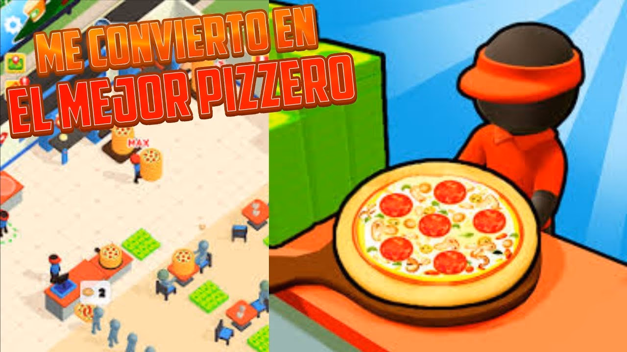 ¿Cuál es la tarea en los juegos de cocinar pizza?