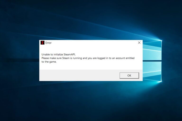 Soluciona el error 'Unable to initialize Steam API' | CityGame