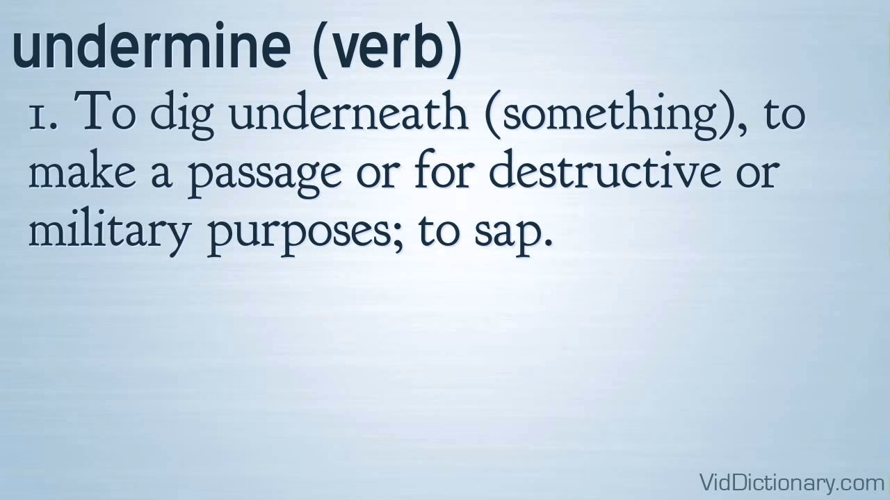 ¿Cuál es la diferencia entre Undermining y overmining?