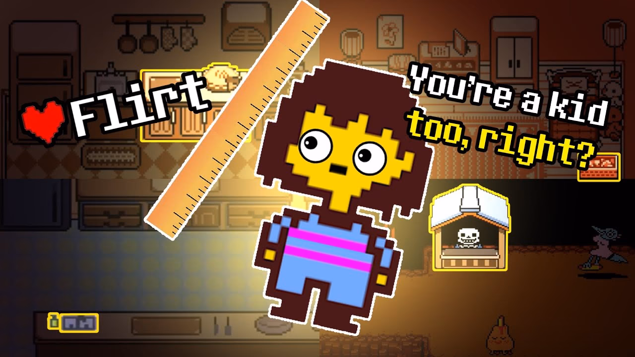 How old are the characters in Undertale?