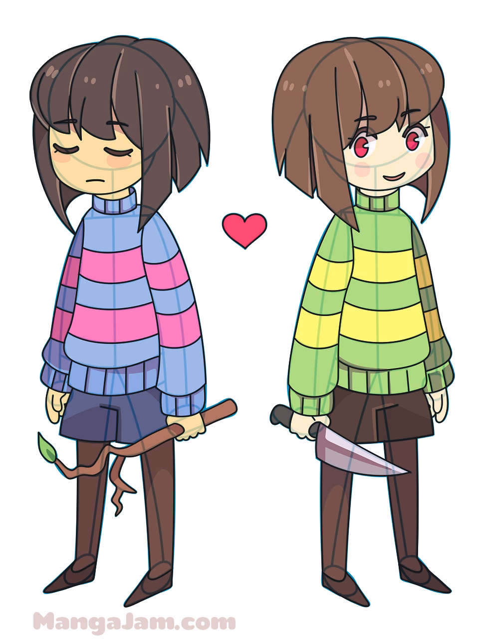Is frisk a real character in Undertale?