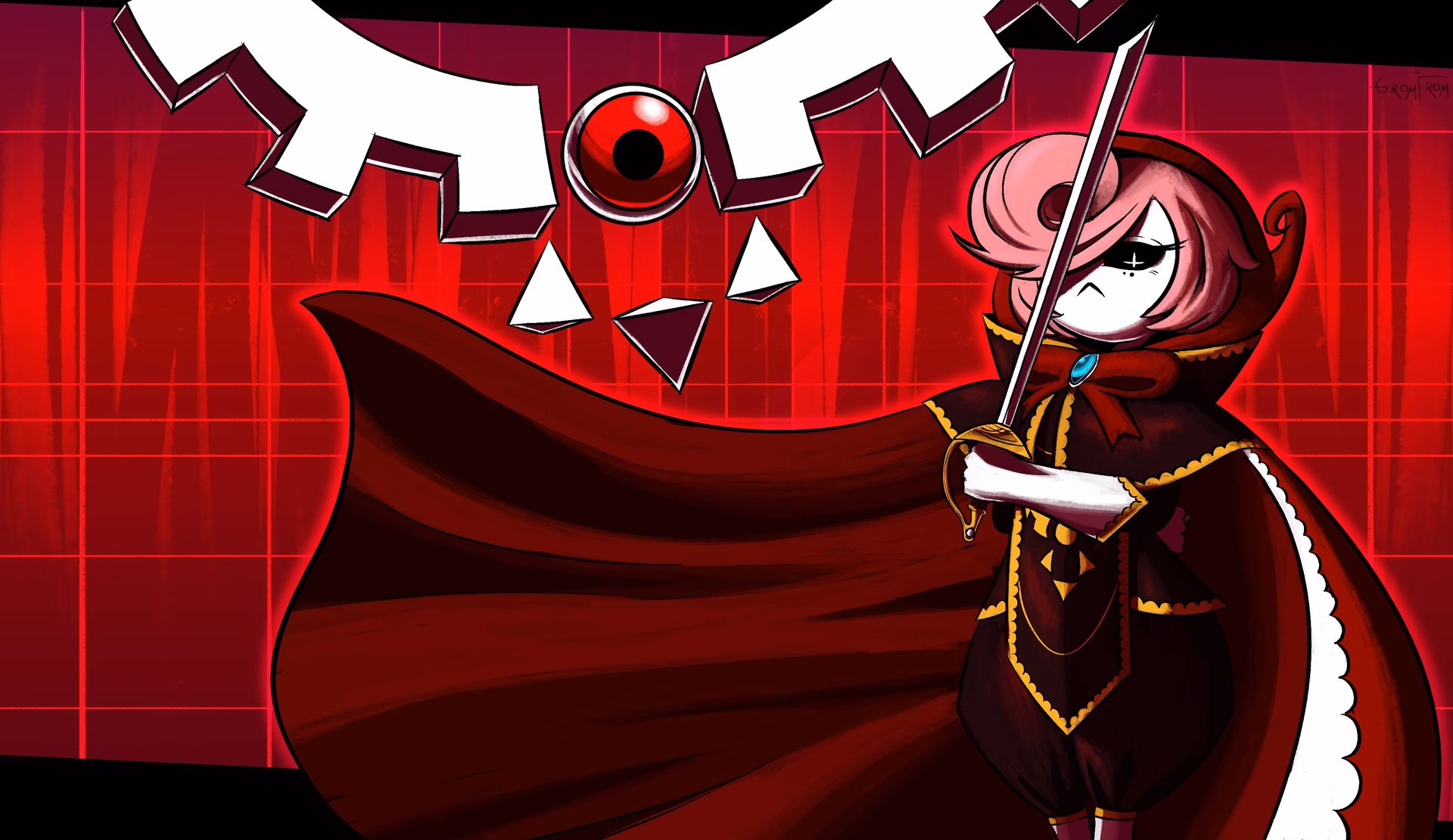 Can I make an Undertale game with red as a NPC?